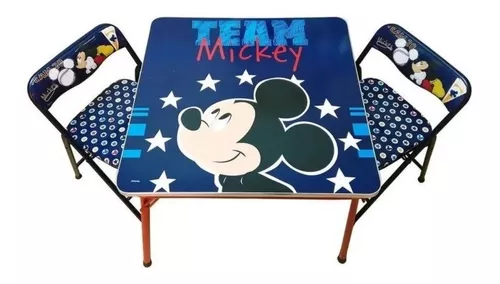 Set Mickey Mouse Mesa + Sillas