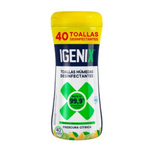 Toallitas Igenix 40un - Elimina 99.9% bacterias