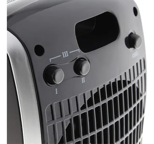Termoventilador Cerámico Oscilante Curve Black Airolite 1800W - Imagen 4