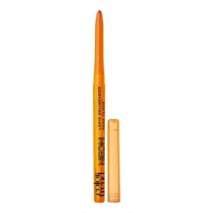 “Delineador retráctil naranja neón – mirada brillante y color intensa”