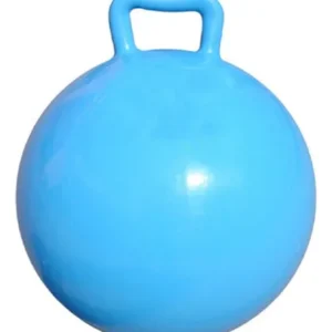 “Pelota inflable para niños azul – diversión y equilibrio seguro”
