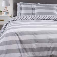 “Funda plumón stripes súper king – rayas denim elegante”