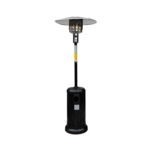 “Estufa exterior gas – **calor envolvente para exteriores**”