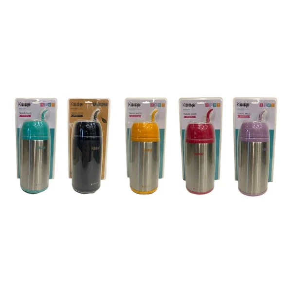 Keep Travel Mate 400 ml – Termo mate autocebante acero inoxidable - Imagen 2