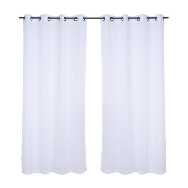 “Cortinas velo blanco 140×220 – claridad y elegancia”
