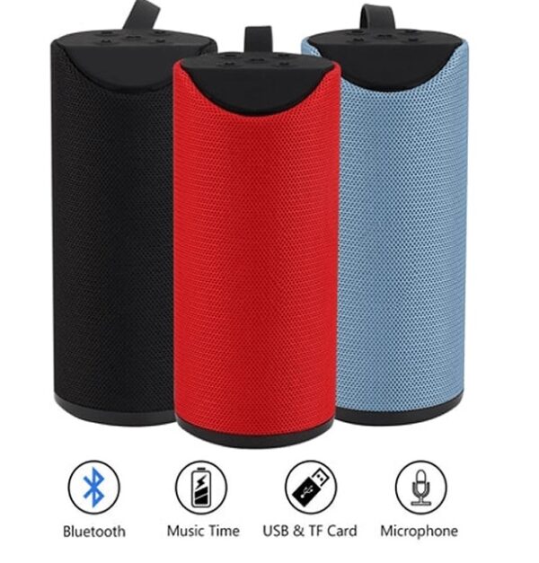 “Parlante mini bazooka – listo para usar y transportar”