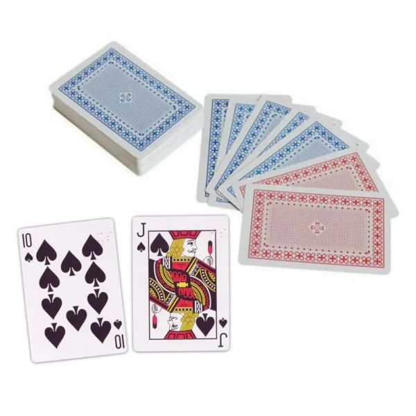 Cartas plastificadas – **resistentes al uso diario*