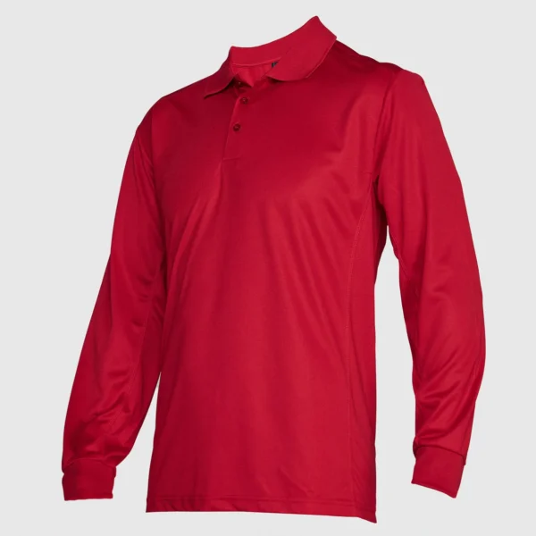 Polera roja Jayson hombre – ideal para uniforme