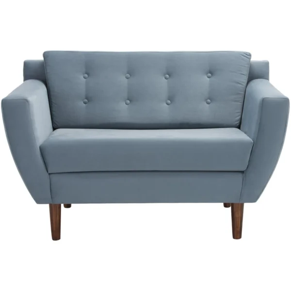 “Sofá Oviedo gris – **compacto y elegante**”
