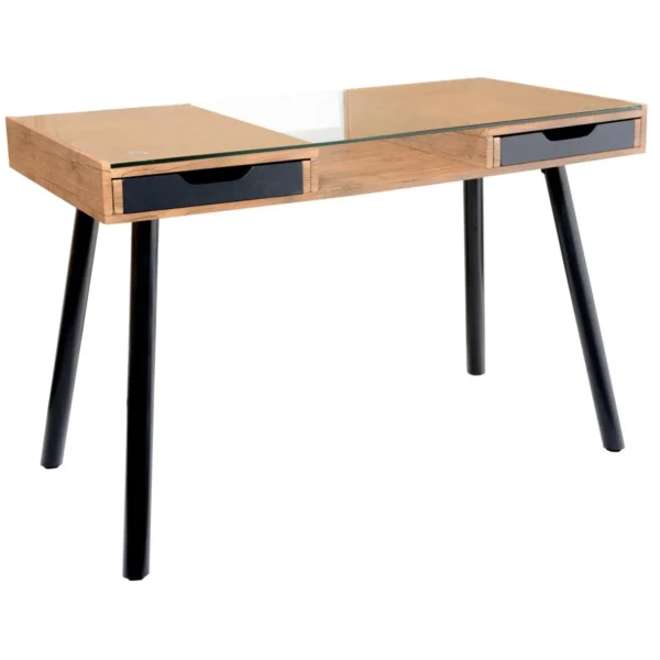 Escritorio Bento – **estructura metálica y cubierta MDF