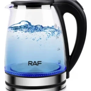 “Hervidor RAF R.7201 – vidrio borosilicato transparente”